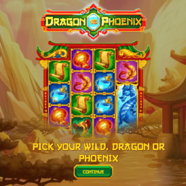 Скриншот слота Dragon vs Phoenix от Tom Horn Gaming