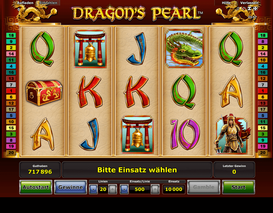 Скриншот слота Dragon’s Pearl от Amatic Industries