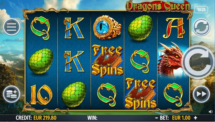 Скриншот слота Игра Dragons’ Queen от BGaming
