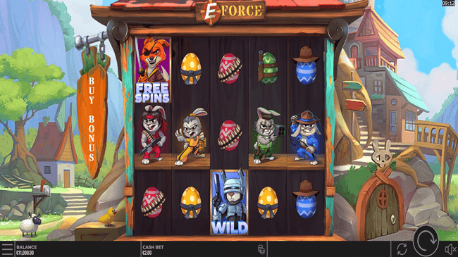 Скриншот слота E-Force от Yggdrasil Gaming