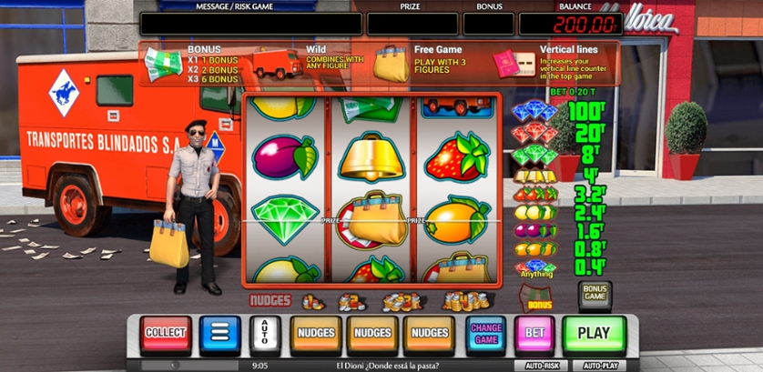 Скриншот слота El Dioni от MGA Games