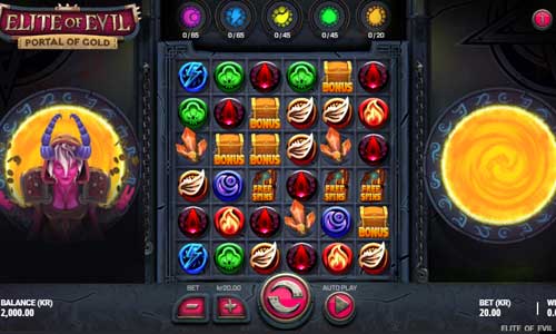 Скриншот слота Elite of Evil – Portal of Gold от Gluck-Gamevy