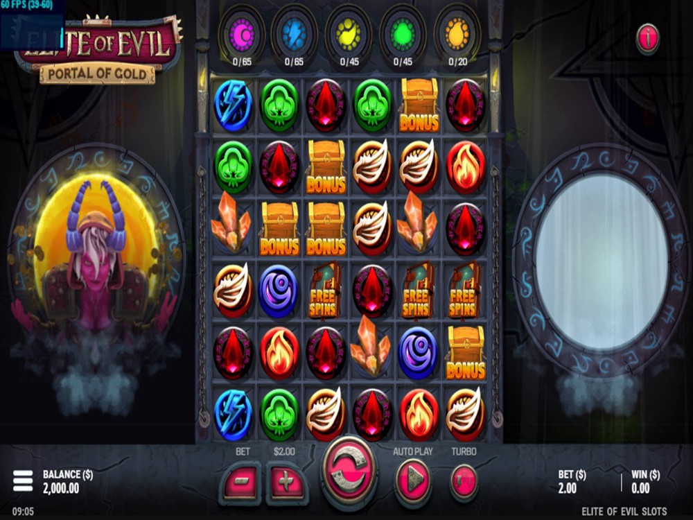 Скриншот слота Elite of Evil – The First Quest от Gluck Games
