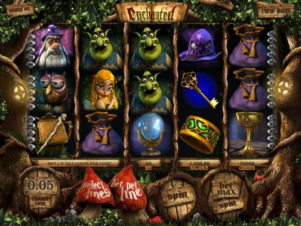 Скриншот слота Enchanted от KA Gaming