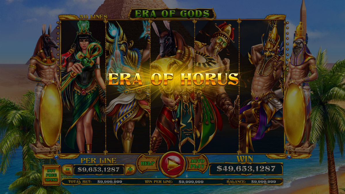 Скриншот слота Era Of Gods от 1x2 Gaming