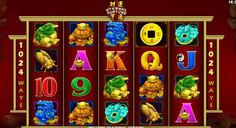 Скриншот слота Eternal Fortune от Aspect Gaming