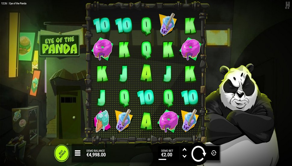 Скриншот слота Eye of the Panda от Hacksaw Gaming