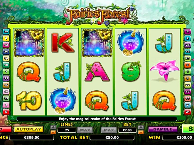 Скриншот слота Fairy Forest от Platipus