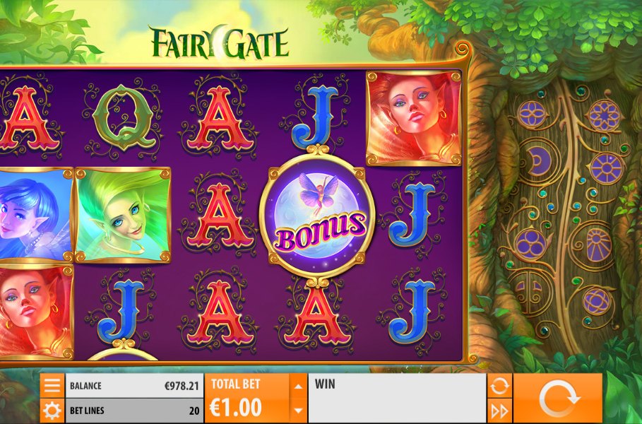 Скриншот слота Fairy Gate от Quickspin