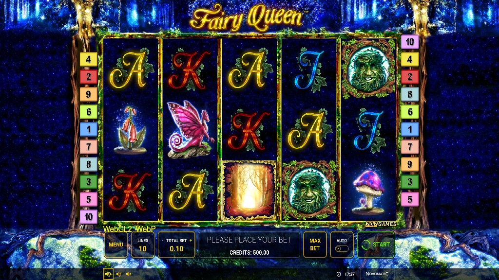 Скриншот слота Fairy Queen от Novomatic