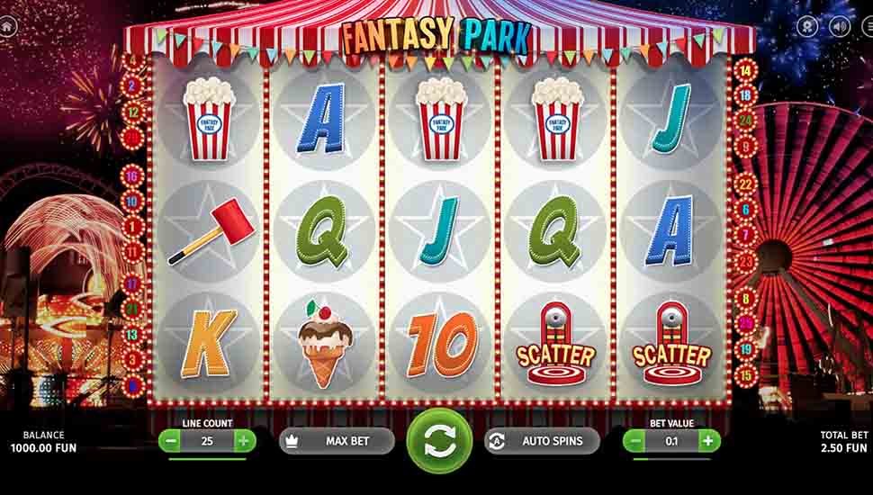 Скриншот слота Fantasy Park от BGaming
