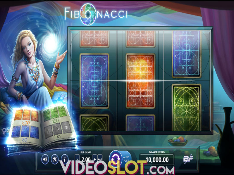 Скриншот слота Fibonacci от BF Games