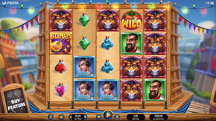 Скриншот слота Fiesta от Pragmatic Play