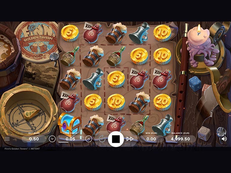 Скриншот слота Finn’s Golden Tavern от NetEnt