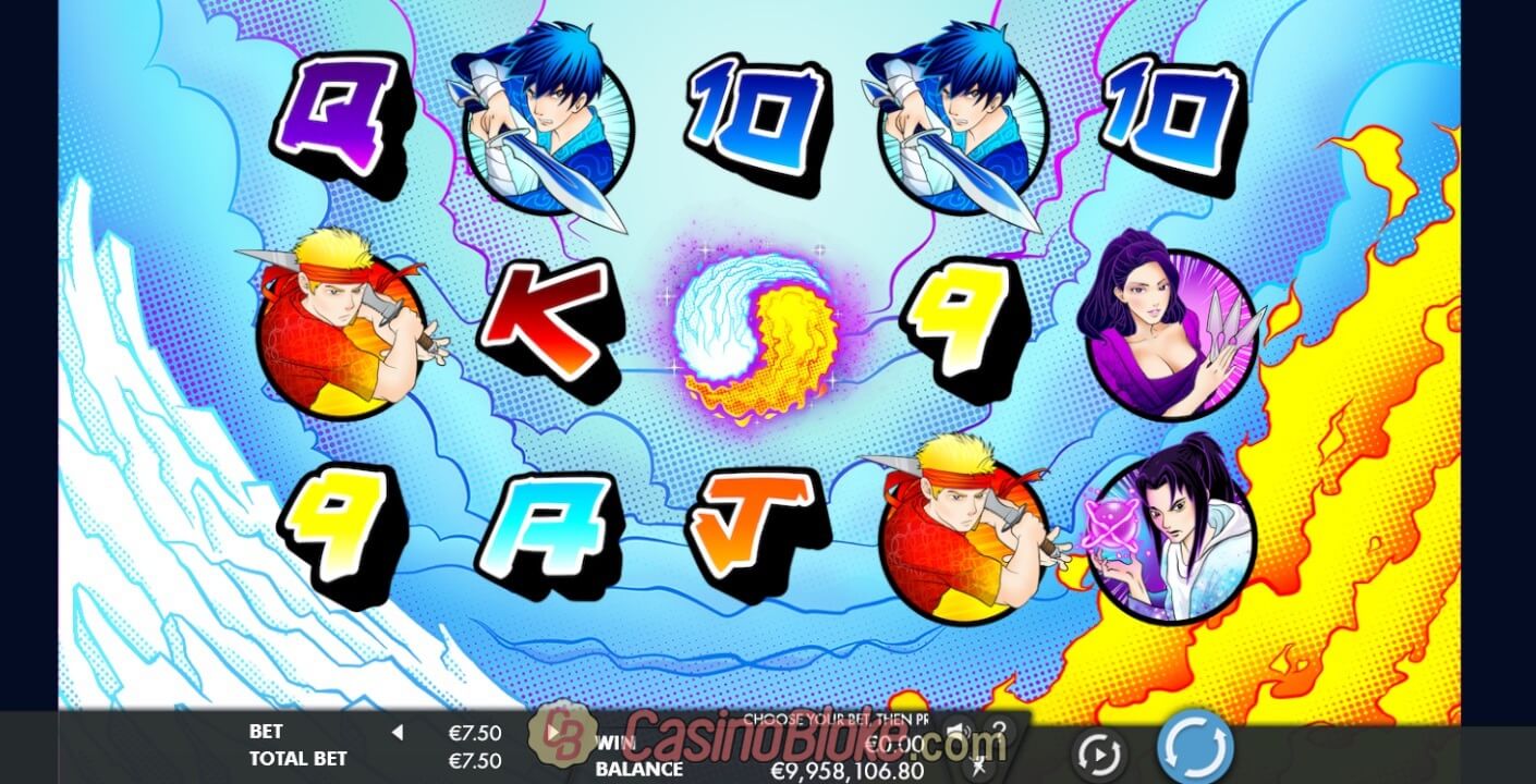 Скриншот слота Fire and Ice Island от Genesis Gaming