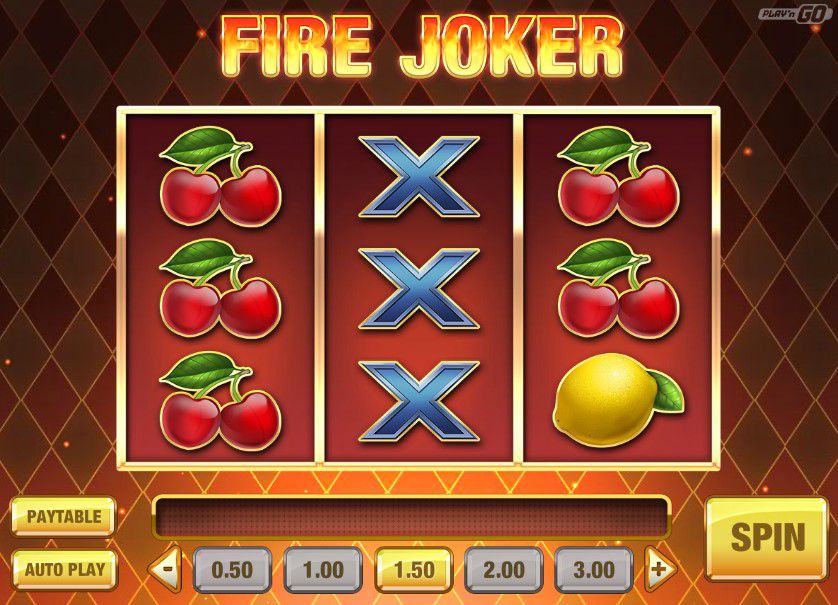 Скриншот слота Fire Joker от Play'n GO