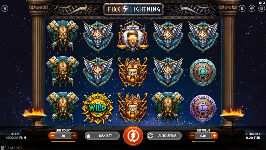 Скриншот слота Fire Lightning от BGaming