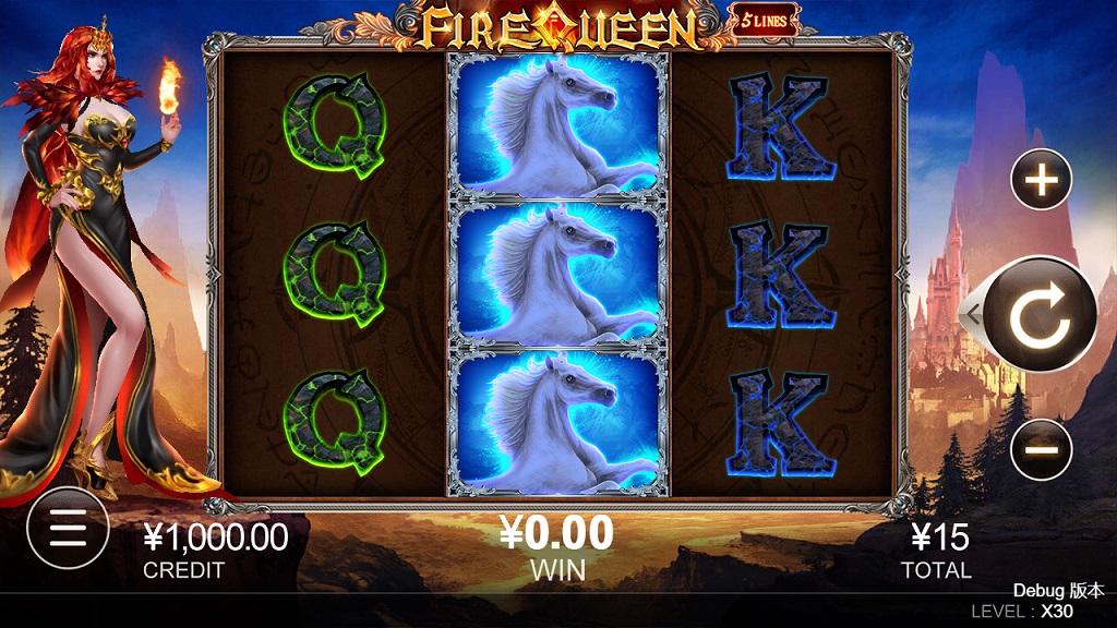 Скриншот слота Игра Fire Queen от WMS (Williams Interactive)