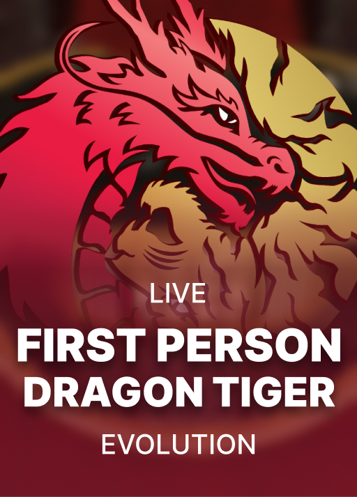 Скриншот слота First Person Dragon Tiger от Evolution Gaming