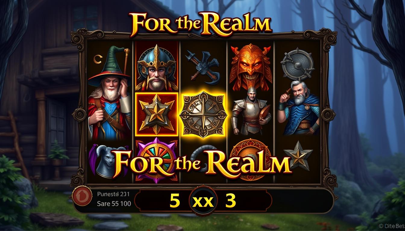 Скриншот слота For the Realm от Mascot Gaming