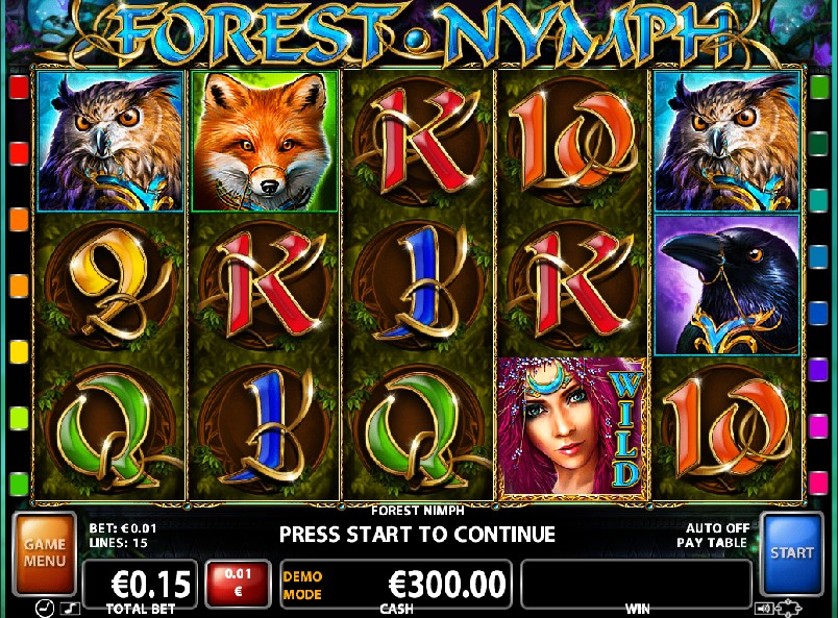 Скриншот слота Forest Nymph: игровой автомат от CT Interactive