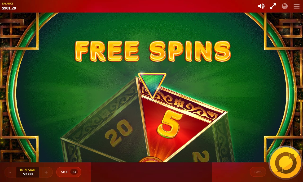Скриншот слота Fortune Charm от Red Tiger Gaming