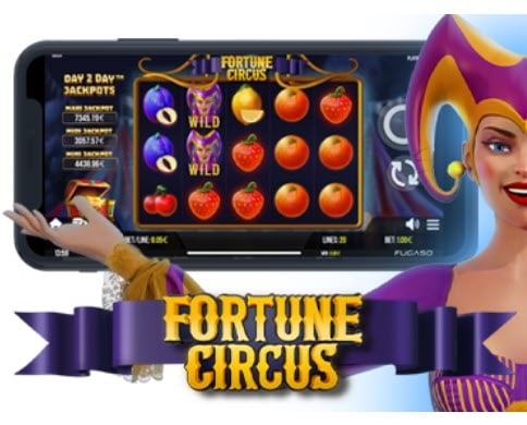 Скриншот слота Fortune Circus от Fugaso
