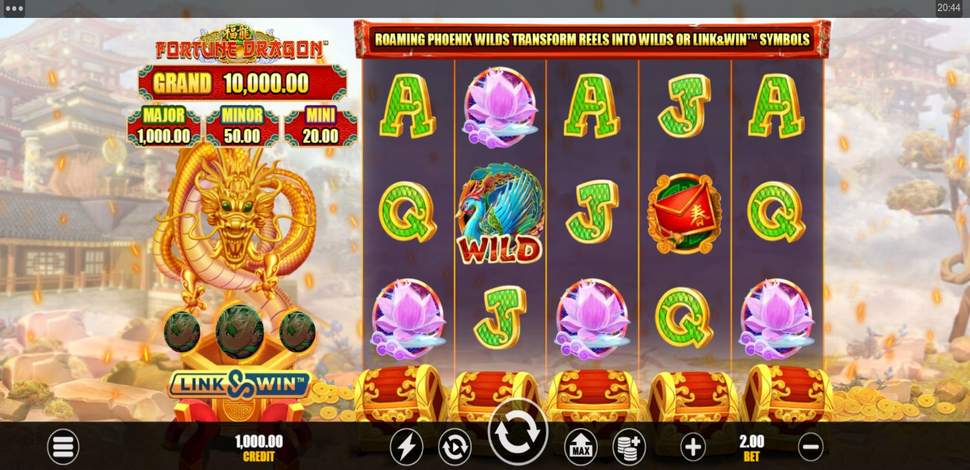 Скриншот слота Fortune Dragon от Manna Play