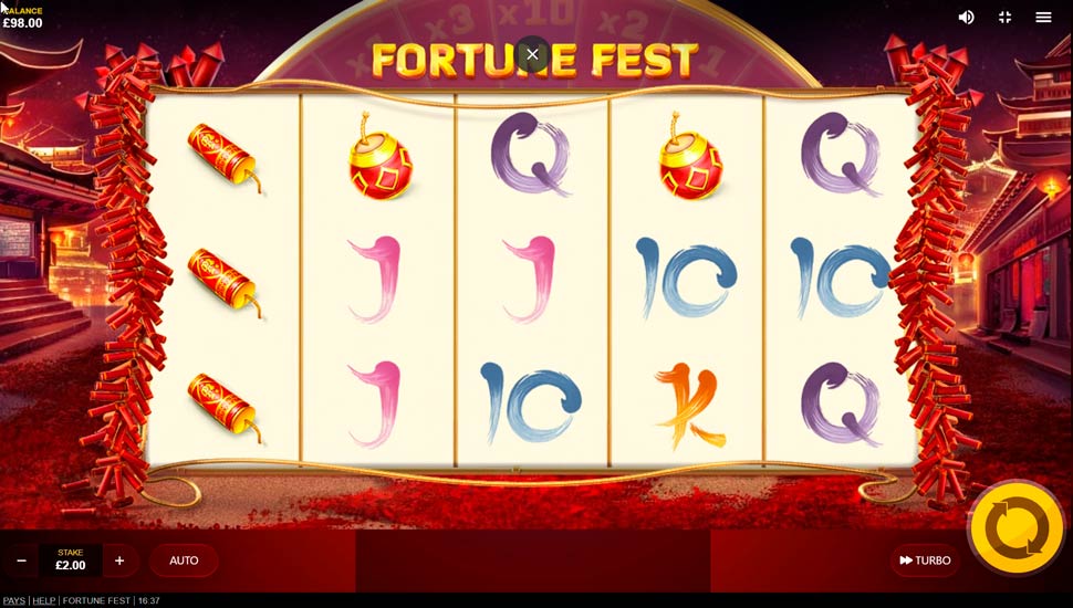 Скриншот слота Fortune Fest от Red Tiger Gaming