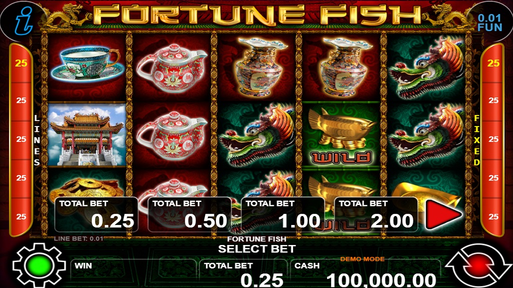 Скриншот слота Fortune Fish от Manna Play
