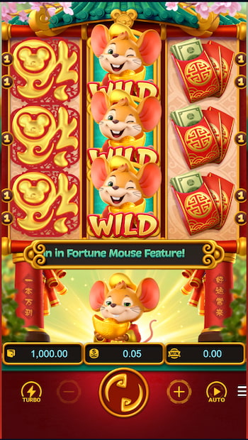 Скриншот слота Fortune Mouse от PG Soft