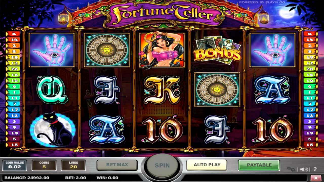 Скриншот слота Fortune Teller от Play'n GO