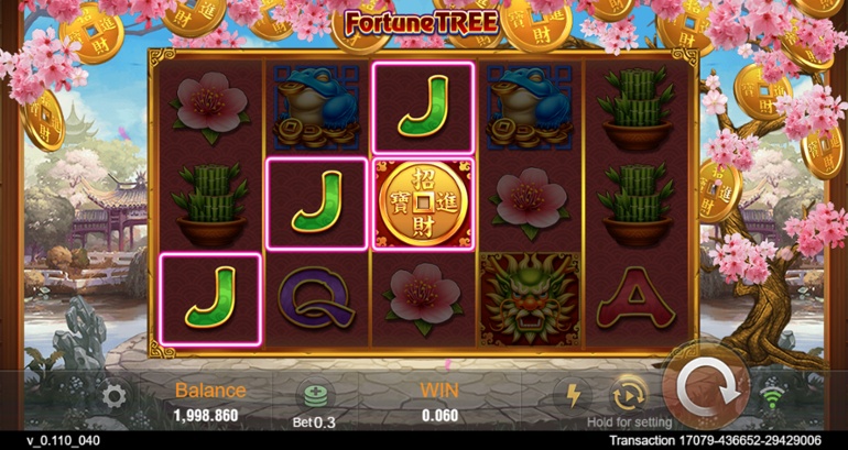 Скриншот слота Fortune Tree от TaDa Gaming