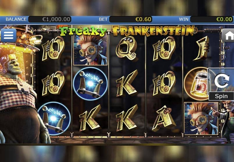 Скриншот слота Freaky Frankenstein от Nucleus Gaming