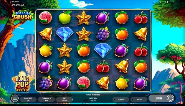 Скриншот слота Fresh Crush от Endorphina