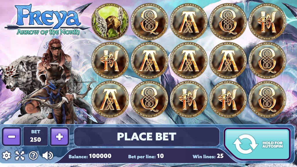 Скриншот слота Freya от INO Games