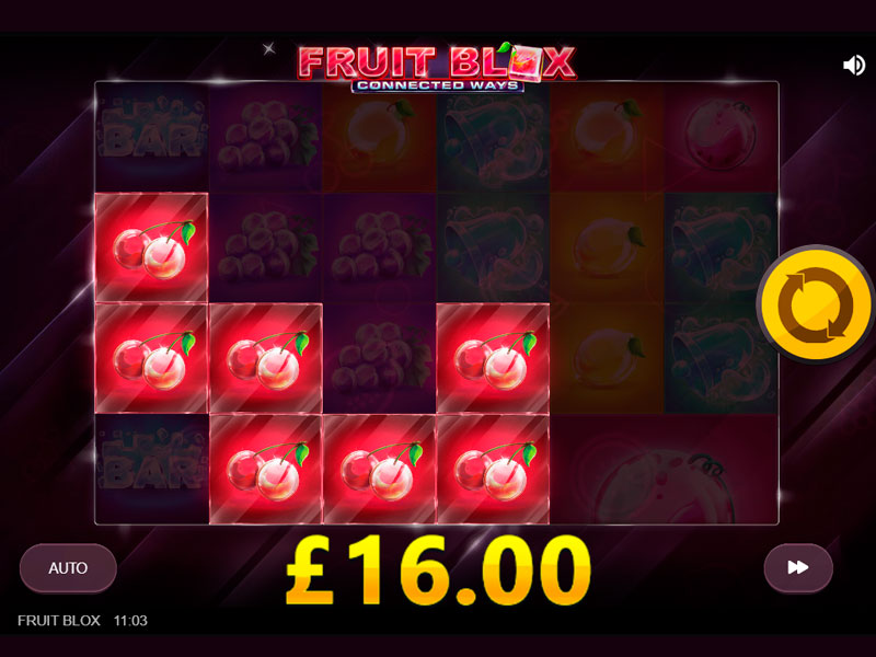 Скриншот слота Fruit Blox от Red Tiger Gaming