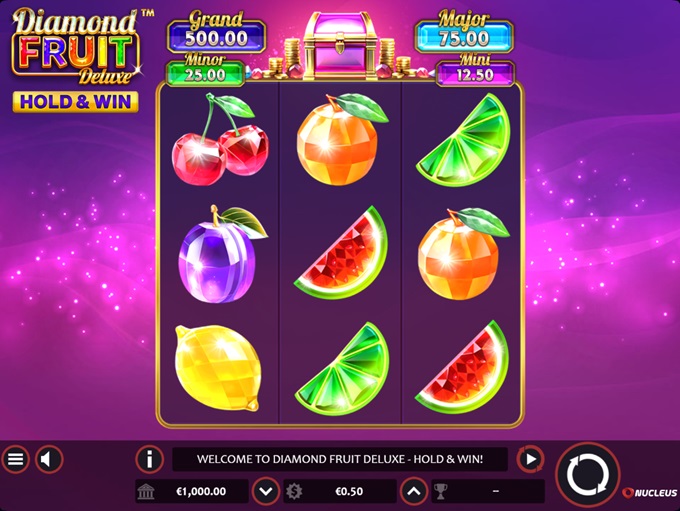 Скриншот слота Fruit Diamond от Tada Gaming