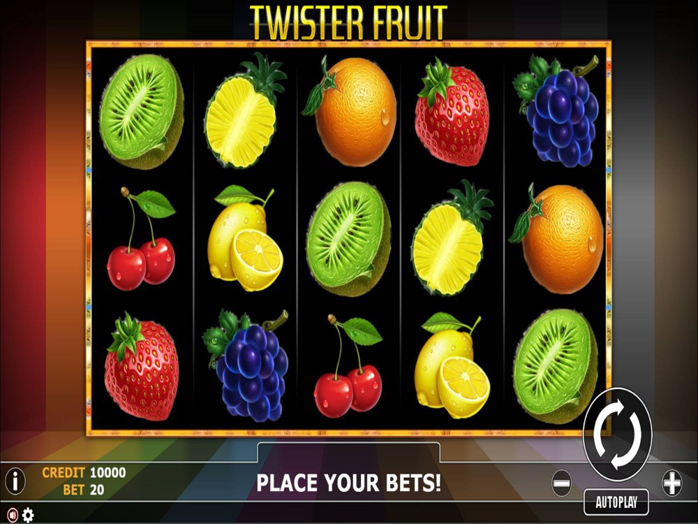 Скриншот слота Fruit Twister от Netgaming