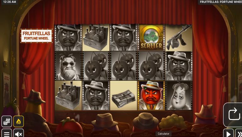Скриншот слота Fruitfellas Fortune Wheel от GameBeat