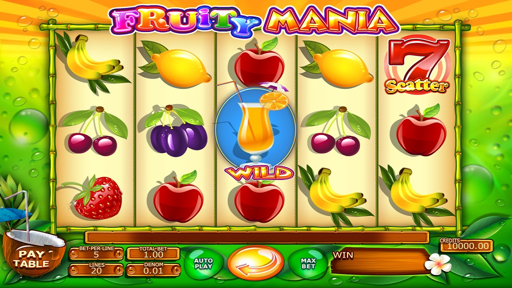 Скриншот слота Fruit Mania от Wazdan