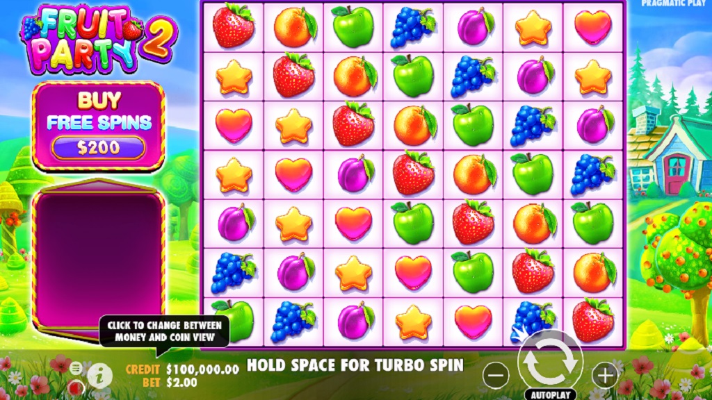 Скриншот слота Fruits от Pragmatic Play