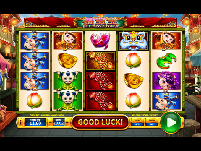 Скриншот слота Fu Bao Chang от Design Works Gaming
