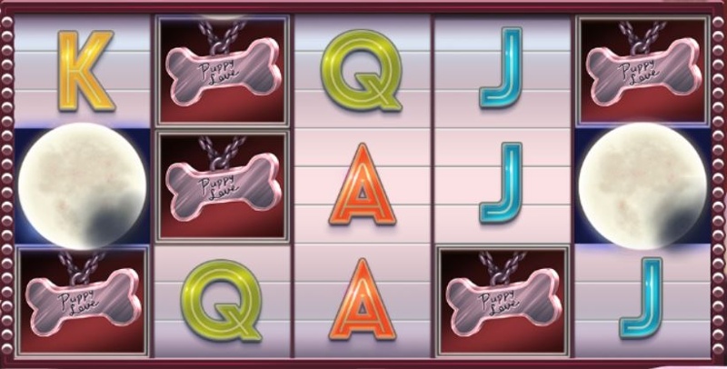 Скриншот слота Full Moon Romance от Thunderkick