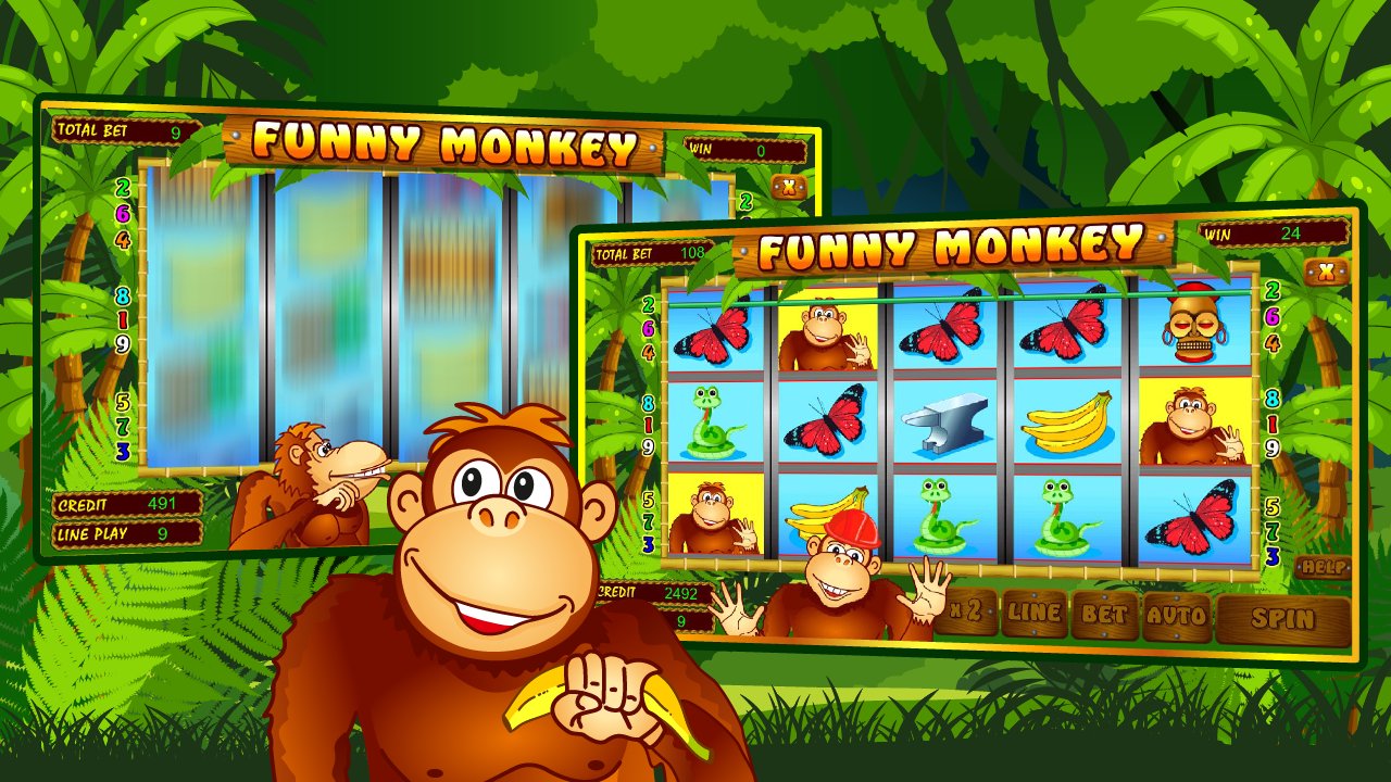 Скриншот слота Funny Monkey от Octavian Gaming