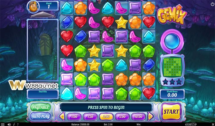 Скриншот слота GEMiX от Play'n GO