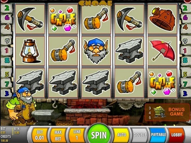 Скриншот слота Gnome от Igrosoft