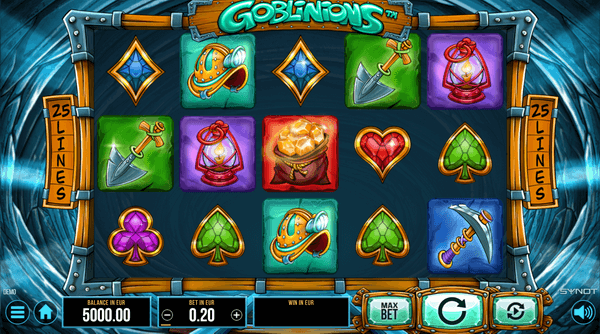 Скриншот слота Goblinions от Synot Games