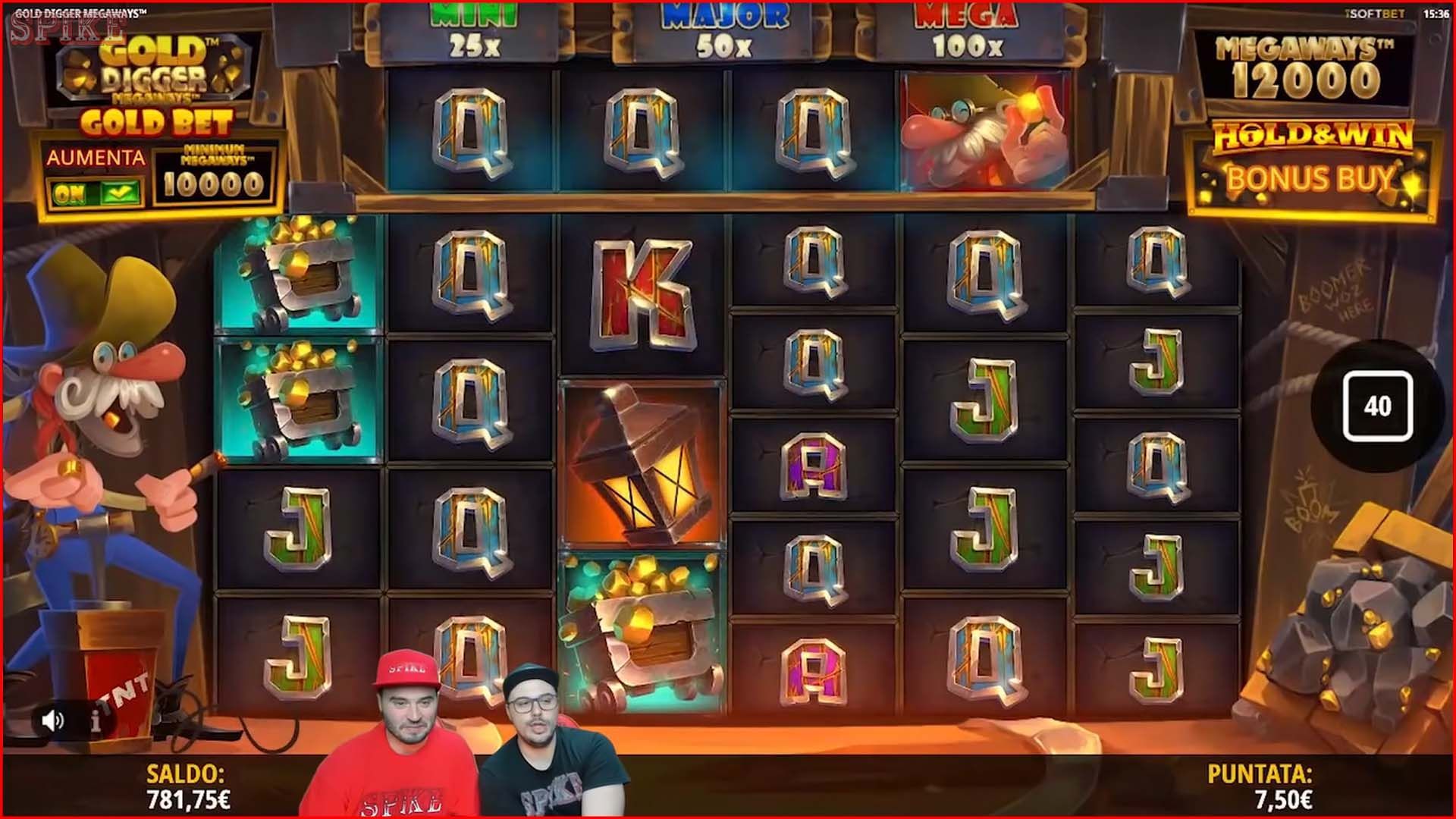 Скриншот слота Gold Digger от iSoftBet