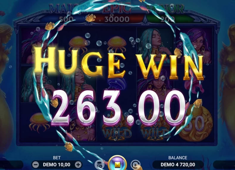 Скриншот слота Gold Of Sirens Bonus Buy от Evoplay